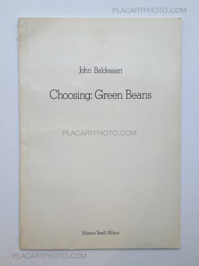 John Baldessari,Choosing : Green Beans