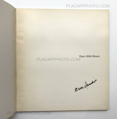 Bruce Davidson,East 100th Street (SIGNED) Bruce Davidson,East 100th Street (SIGNED)