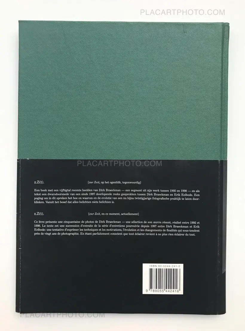 Dirk Braeckman – Z.z.(t) vol 1 & 2