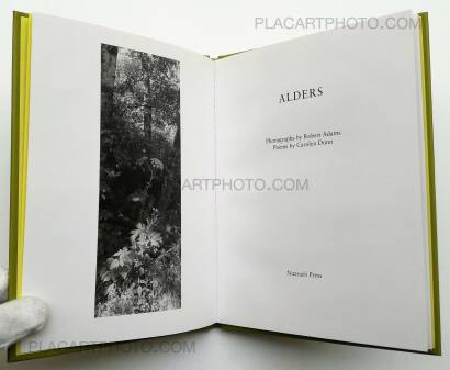 Robert Adams,One Picture Book # 12 : Alders (SIGNED WITH A PRINT) Robert Adams,One Picture Book # 12 : Alders (SIGNED WITH A PRINT)