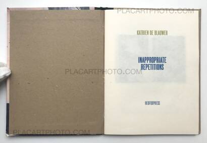 Katrien de Blauwer,Inappropriate repetitions (ONLY 100 COPIES) Katrien de Blauwer,Inappropriate repetitions (ONLY 100 COPIES)