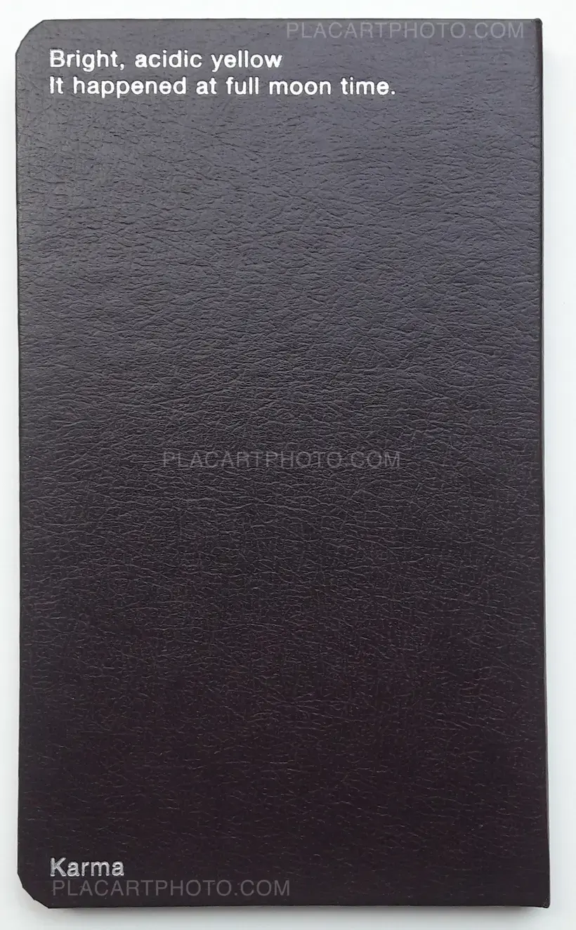 Brice Marden – Notebook Feb. 1968- (sealed copy)
