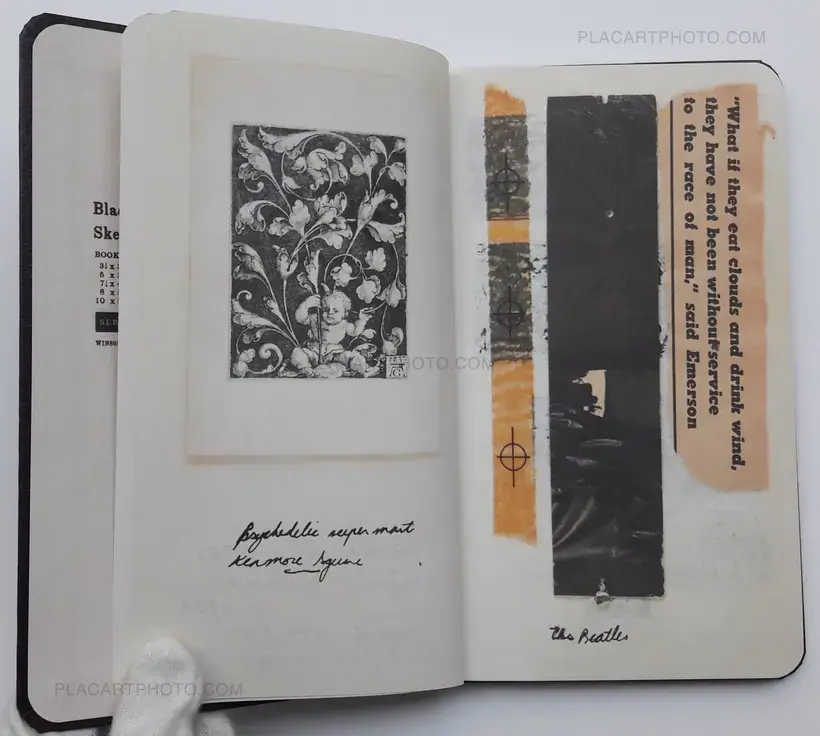 Brice Marden – Notebook Feb. 1968- (sealed copy)
