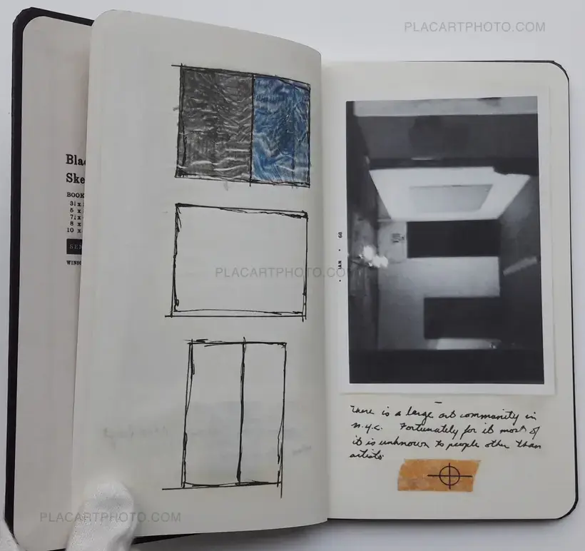 Brice Marden – Notebook Feb. 1968- (sealed copy)