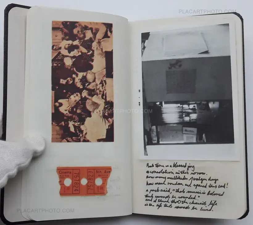 Brice Marden – Notebook Feb. 1968- (sealed copy)
