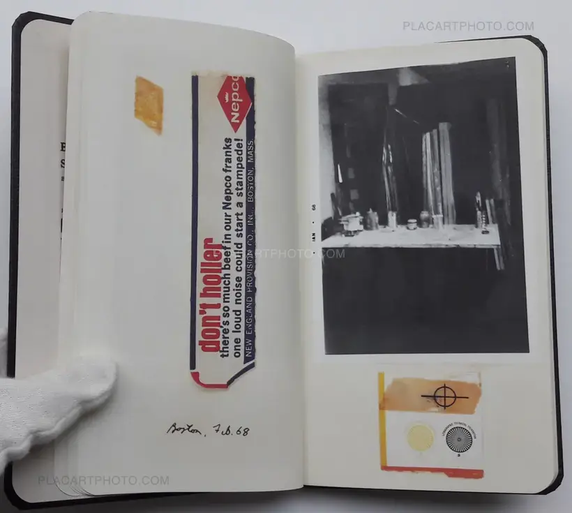 Brice Marden – Notebook Feb. 1968- (sealed copy)