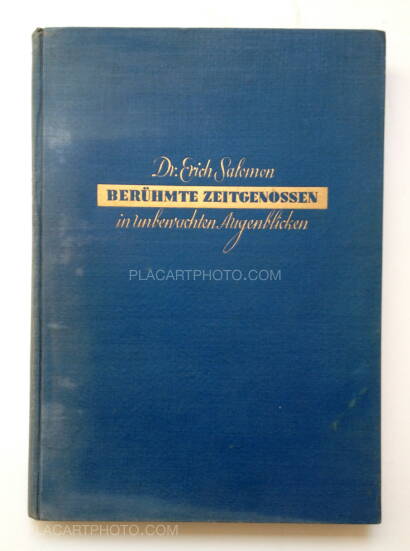 Dr. Erich Salomon,Berühmte Zeitgenossen in unbewachten Augenblicken