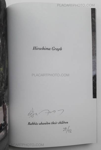 Yoshikatsu Fujii,Hiroshima Graph : Rabbits abandon their children (ONLY 72 COPIES - SIGNED)