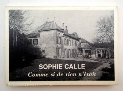 Sophie Calle,Comme si de rien n'était