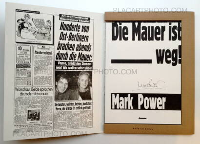 Mark Power,Die Mauer ist weg !  (Signed) Mark Power,Die Mauer ist weg !  (Signed)
