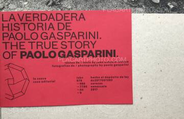 Paolo Gasparini,THE TRUE STORY OF PAOLO GASPARINI (SIGNED) Paolo Gasparini,THE TRUE STORY OF PAOLO GASPARINI (SIGNED)