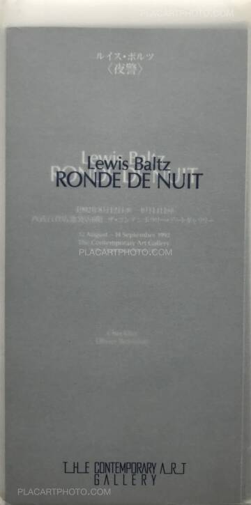 Lewis Baltz,Ronde De Nuit