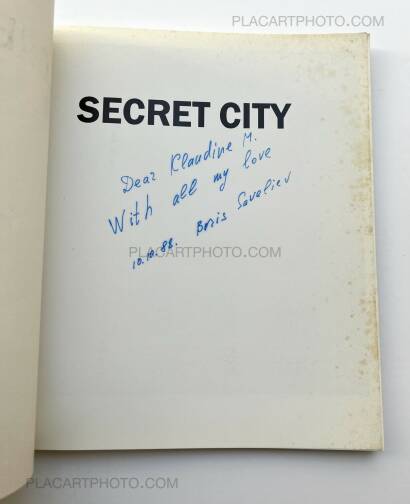 Boris Savelev,Secret City (ASSOCIATION COPY) Boris Savelev,Secret City (ASSOCIATION COPY)