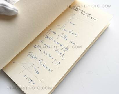 Lucien Clergue,CORRESPONDANCE JEAN COCTEAU LUCIEN CLERGUE (ASSOCIATION COPY) Lucien Clergue,CORRESPONDANCE JEAN COCTEAU LUCIEN CLERGUE (ASSOCIATION COPY)