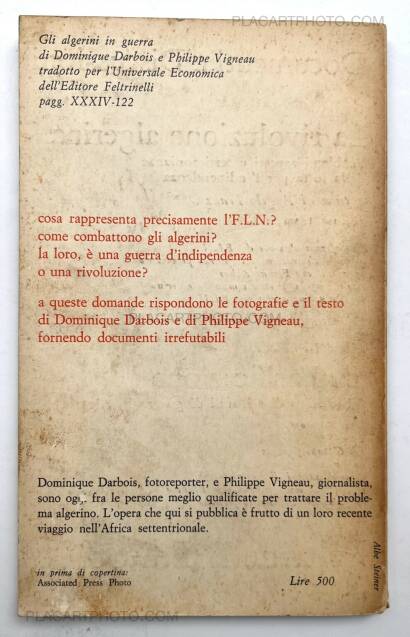Dominique Darbois,Gli algerini in guerra Dominique Darbois,Gli algerini in guerra