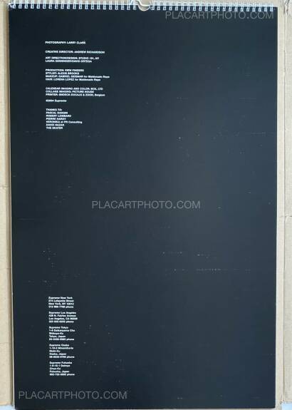 Larry Clark,CALENDAR SUPREME(RARE EX LIBRIS) Larry Clark,CALENDAR SUPREME(RARE EX LIBRIS)