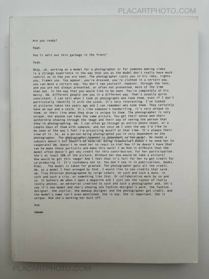 Leigh Ledare,Pretend You're Actually Alive (SIGNED) Leigh Ledare,Pretend You're Actually Alive (SIGNED)