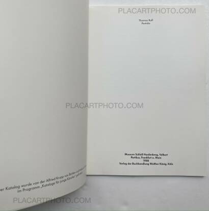 Thomas Ruff,Porträts Thomas Ruff,Porträts