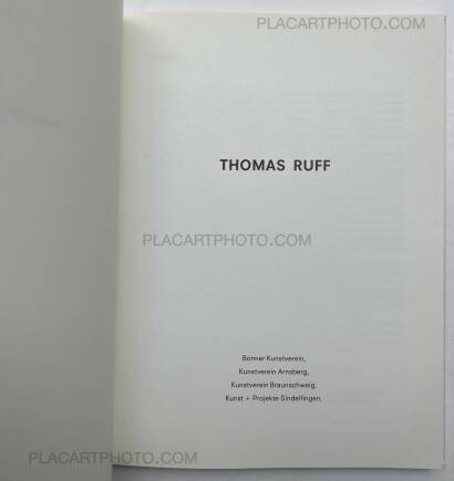 Thomas Ruff,Thomas Ruff Thomas Ruff,Thomas Ruff