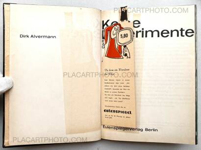 Dirk Alvermann,Keine Experimente (Signed) Dirk Alvermann,Keine Experimente (Signed)