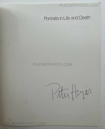 Peter Hujar,Portraits in Life and Death (SIGNED) Peter Hujar,Portraits in Life and Death (SIGNED)