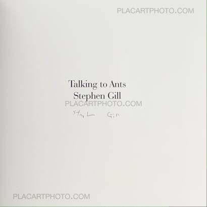 Stephen Gill,Talking to Ants (SIGNED)