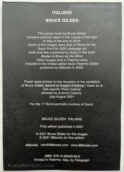 Bruce Gilden,Italians (SIGNED) Bruce Gilden,Italians (SIGNED)