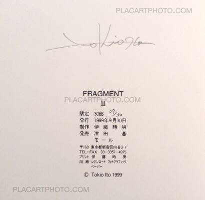 Tokio Ito,Fragment II (Signed) (Only 30 copies) Tokio Ito,Fragment II (Signed) (Only 30 copies)