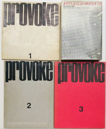 Provoke group,Provoke (complete set of 3 volumes + number 4/5) 1968-1969-1970 Provoke group,Provoke (complete set of 3 volumes + number 4/5) 1968-1969-1970