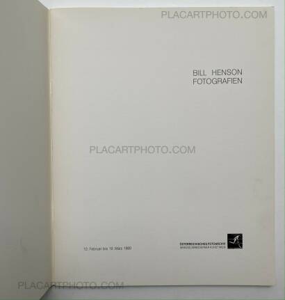 Bill Henson,FOTOGRAFIEN Bill Henson,FOTOGRAFIEN