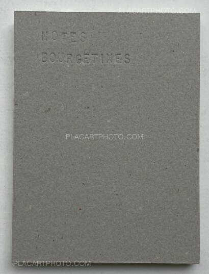 Sandrine Marc,NOTES BOURGEDINES (SIGNED, Artist's edition) Sandrine Marc,NOTES BOURGEDINES (SIGNED, Artist's edition)