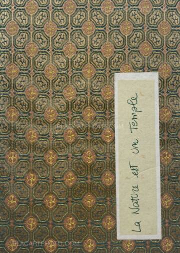 Veronica Mecchia,La Nature est un Temple (SIGNED AND NUMBERED, edt of 100) Veronica Mecchia,La Nature est un Temple (SIGNED AND NUMBERED, edt of 100)