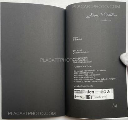 Eric Michel,iLights (WITH A PRINT, SIGNED, edt of 48) Eric Michel,iLights (WITH A PRINT, SIGNED, edt of 48)