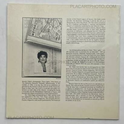 Beverly Pabst,PARIS LIGHT (SIGNED)  Beverly Pabst,PARIS LIGHT (SIGNED)