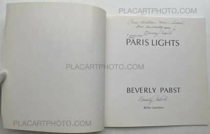 Beverly Pabst,PARIS LIGHT (SIGNED)  Beverly Pabst,PARIS LIGHT (SIGNED)