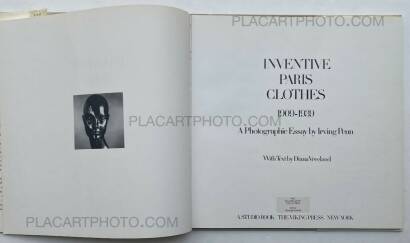 Irving Penn ,INVENTIVE PARIS CLOTHES 1909-1939 (SIGNED) Irving Penn ,INVENTIVE PARIS CLOTHES 1909-1939 (SIGNED)