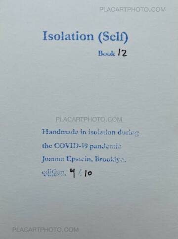 Joanna Epstein,Isolation (Self) (NUMBERED, edt of 10)  Joanna Epstein,Isolation (Self) (NUMBERED, edt of 10)