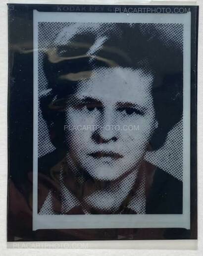 Luc Delahaye,mémo (with two portraits on photo film) Luc Delahaye,mémo (with two portraits on photo film)