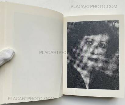 Luc Delahaye,mémo (with two portraits on photo film) Luc Delahaye,mémo (with two portraits on photo film)