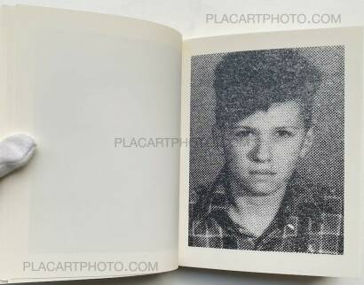 Luc Delahaye,mémo (with two portraits on photo film) Luc Delahaye,mémo (with two portraits on photo film)