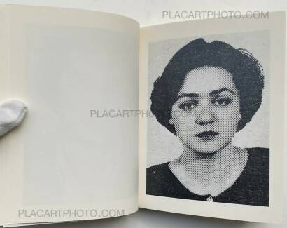 Luc Delahaye,mémo (with two portraits on photo film) Luc Delahaye,mémo (with two portraits on photo film)