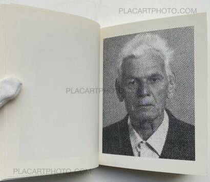 Luc Delahaye,mémo (with two portraits on photo film) Luc Delahaye,mémo (with two portraits on photo film)