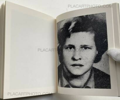 Luc Delahaye,mémo (with two portraits on photo film) Luc Delahaye,mémo (with two portraits on photo film)