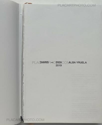 Alba Yruela,DIARIES 2009-2019 Alba Yruela,DIARIES 2009-2019