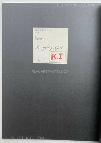 Kingsley Ifill,MIND WITHOUT MIND (SIGNED AND NUMBERED, edt of 100) Kingsley Ifill,MIND WITHOUT MIND (SIGNED AND NUMBERED, edt of 100)