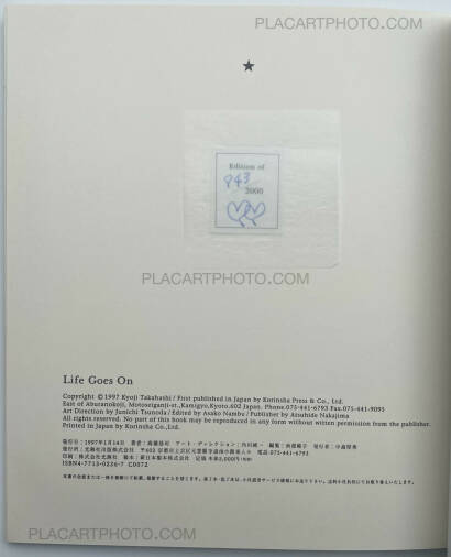 Kyoji Takahashi,Life goes on (Numbered) Kyoji Takahashi,Life goes on (Numbered)