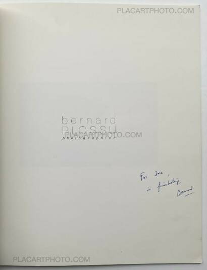 Bernard Plossu,Avant l'aube / Vor der Morgendämmerung: Photographien (SIGNED) 