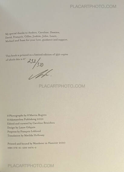 Martin Bogren,Hollow (Signed and numbered with a signed print) Martin Bogren,Hollow (Signed and numbered with a signed print)