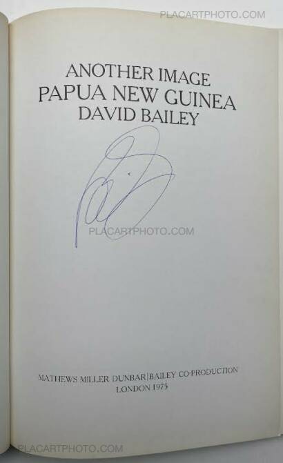 David Bailey,ANOTHER IMAGE PAPUA NEW GUINEA (Signed) David Bailey,ANOTHER IMAGE PAPUA NEW GUINEA (Signed)