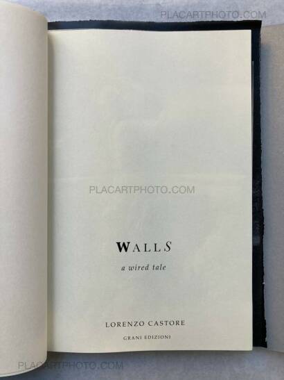Lorenzo Castore,WALLS (DELUXE EDT OF 23 COPIES) Lorenzo Castore,WALLS (DELUXE EDT OF 23 COPIES)